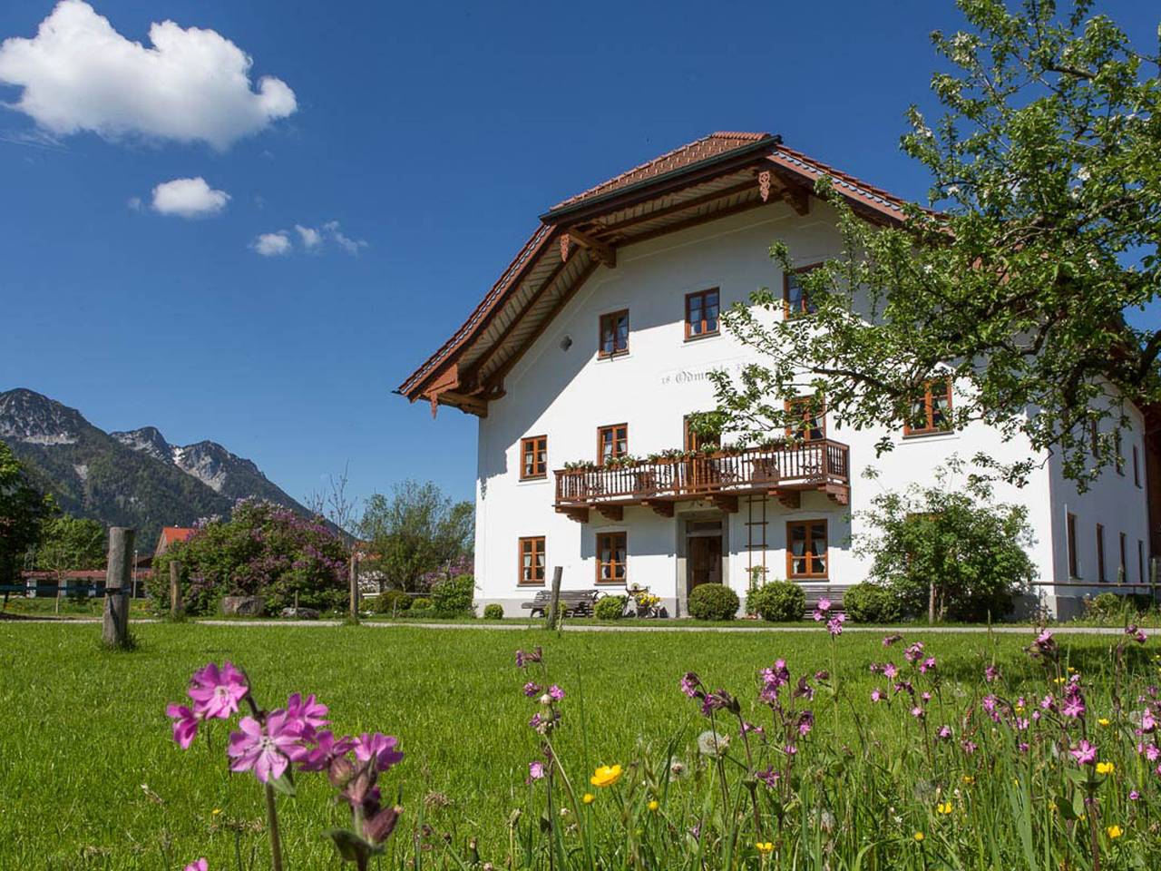Ödmühle - Chiemgau Karte - Ferienwohnung Weizenkammer für 2 Personen in der Ödmühle, 1 Schlafzimmer, 55 qm in Inzell, Bayerische Alpen