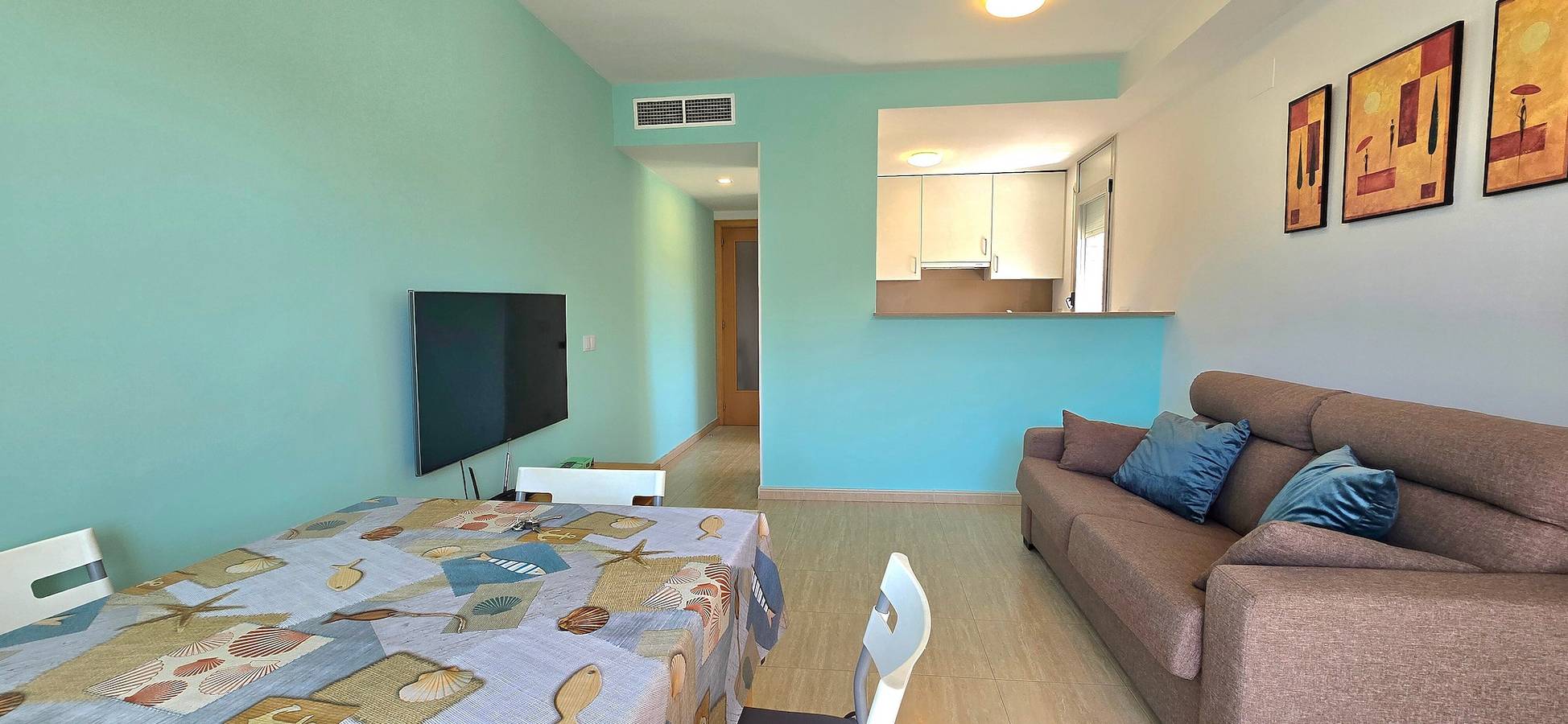 Cały apartament, Apartment 'Sancho Go2lloret' with Mountain Views, Wi-Fi, and Air Conditioning in Central Lloret de Mar, Lloret de Mar