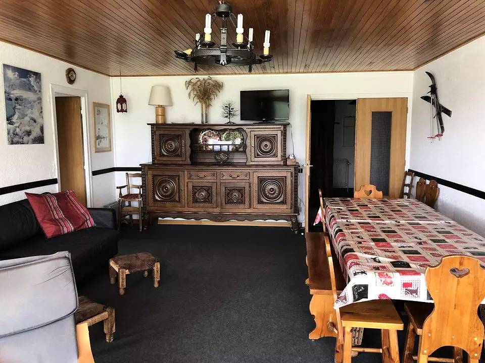 Ganze Wohnung, Apartment 3 Zimmer Quartier Bergers-Pieds Des Pistes-Depart Esf in Huez, Nationalpark Écrins