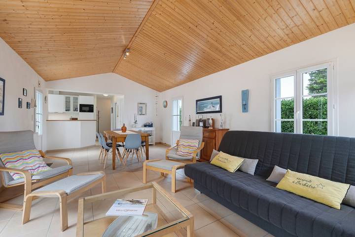 Casa 'Maison Dunes De Barbatre' con terraza compartida, jardín privado y Wi-Fi in Barbâtre, Noirmoutier