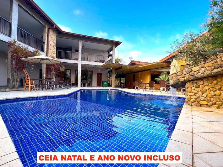 Pousadas para 2 pessoas, com piscina e vista e ainda jardim no Litoral Paulista