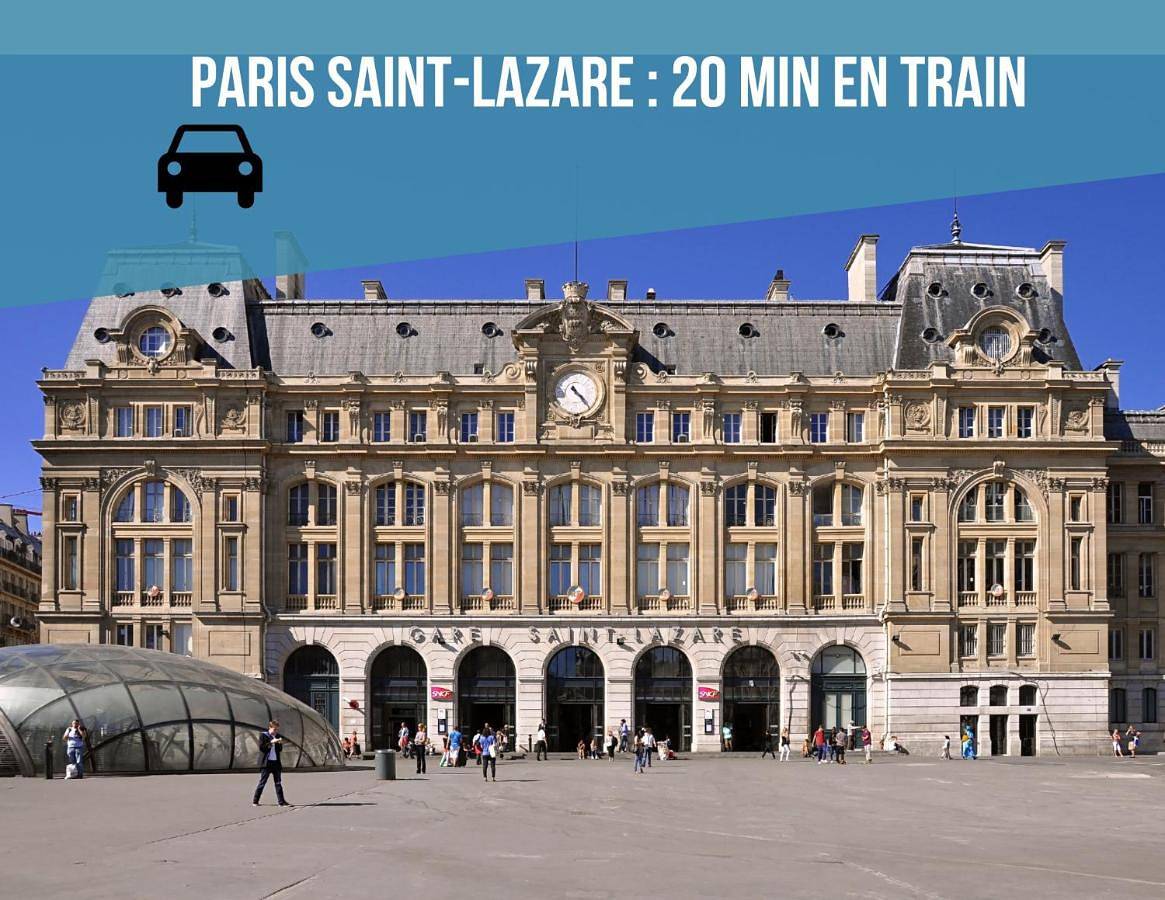 Appartement entier, Par Easy- Grand Duplex- Gare Transilien J à 5 min à pieds in Cormeilles-en-Parisis, Val-d'Oise