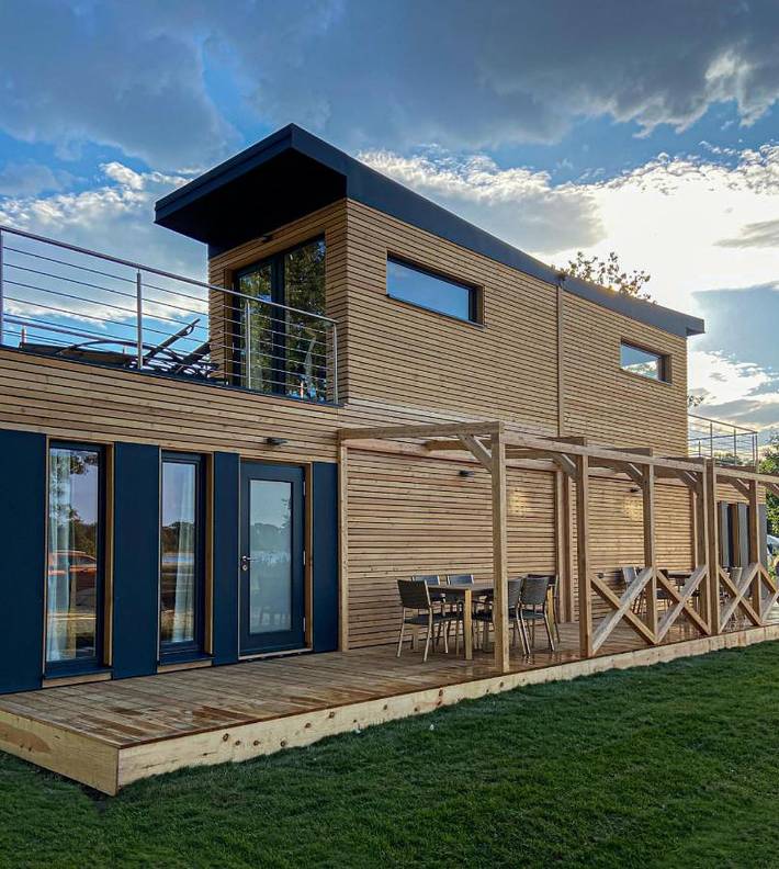 Ferienhaus für 5 Personen, mit Balkon und Terrasse sowie Seeblick in Elster & Umgebung - 3