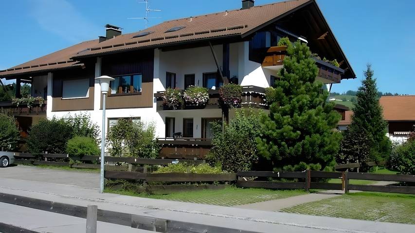 Ferienwohnung für 2 Personen, mit Balkon und Garten sowie Sauna in Wertach - 3