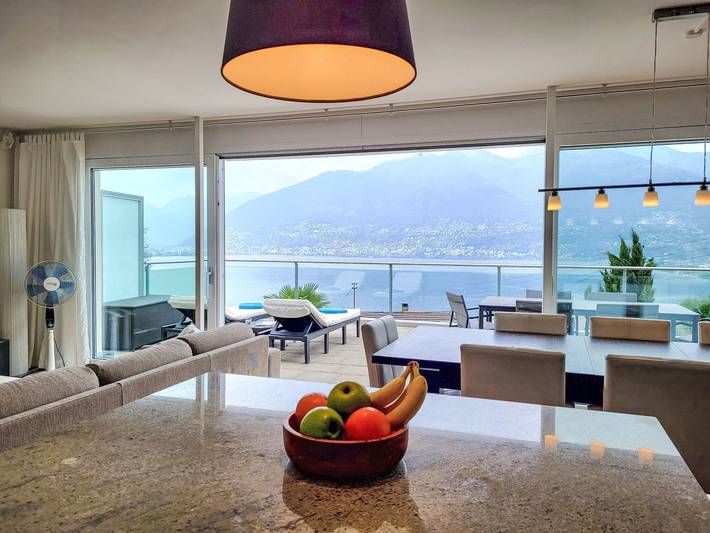 Ferienwohnung für 5 Personen, mit Terrasse in Gambarogno - 2