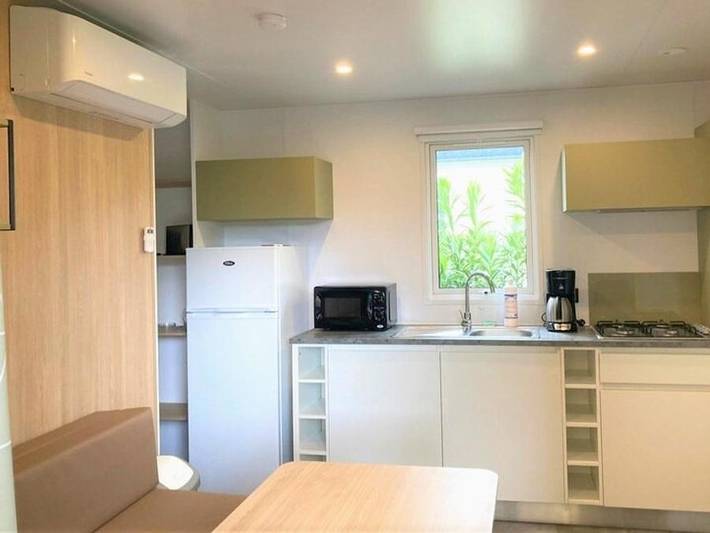 Camping Beau Rivage - Ciela Village - Mobilheim 4 personen - Ciela Confort Compact - 2 Schlafzimmer in Mèze, Mittelmeerküste (Frankreich)
