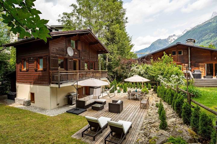 Chalet für 6 Personen, mit Sauna und Garten, mit Haustier