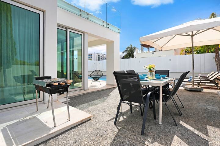 Villa für 5 Personen mit Balkon/Terrasse in Protaras, Südzypern