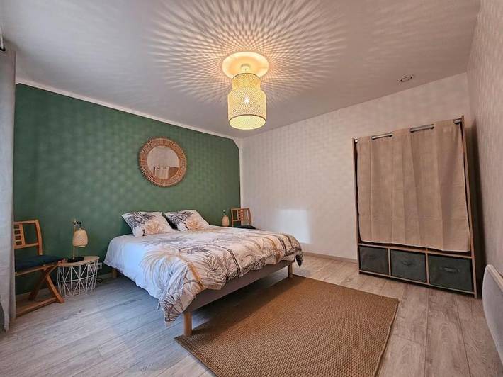 Maison de vacances pour 2 personnes, avec Balcon ainsi que Terrasse et Vue