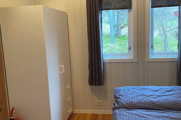 Blockhütte für 4 Personen, mit Balkon und Garten auf den Lofoten - 3