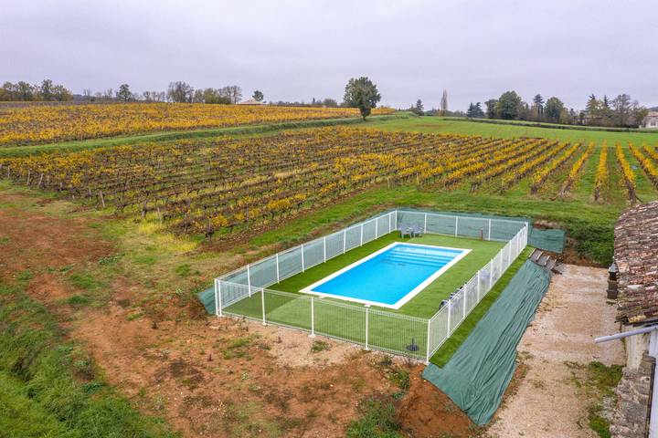 Gîte pour 10 personnes, avec piscine à Castelnau-de-Montmiral - 3