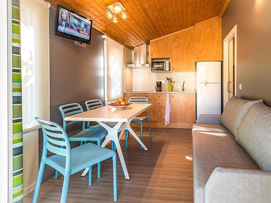 Camping Stel - Roda de Bara - Bungalow 4 personen - Bungalow Stel 4 Klimaanlage + Auto 4 Pers. in Roda de Berà, Costa Dorada