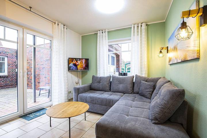 Ferienwohnung für 4 Personen, mit Terrasse und Garten in Werdum - 2