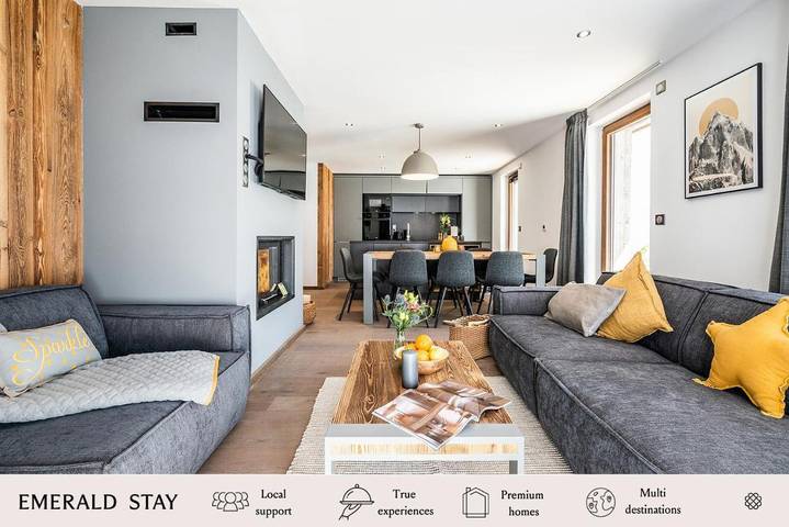 Appartement de vacances pour 8 personnes, avec vue ainsi que sauna et terrasse - 1