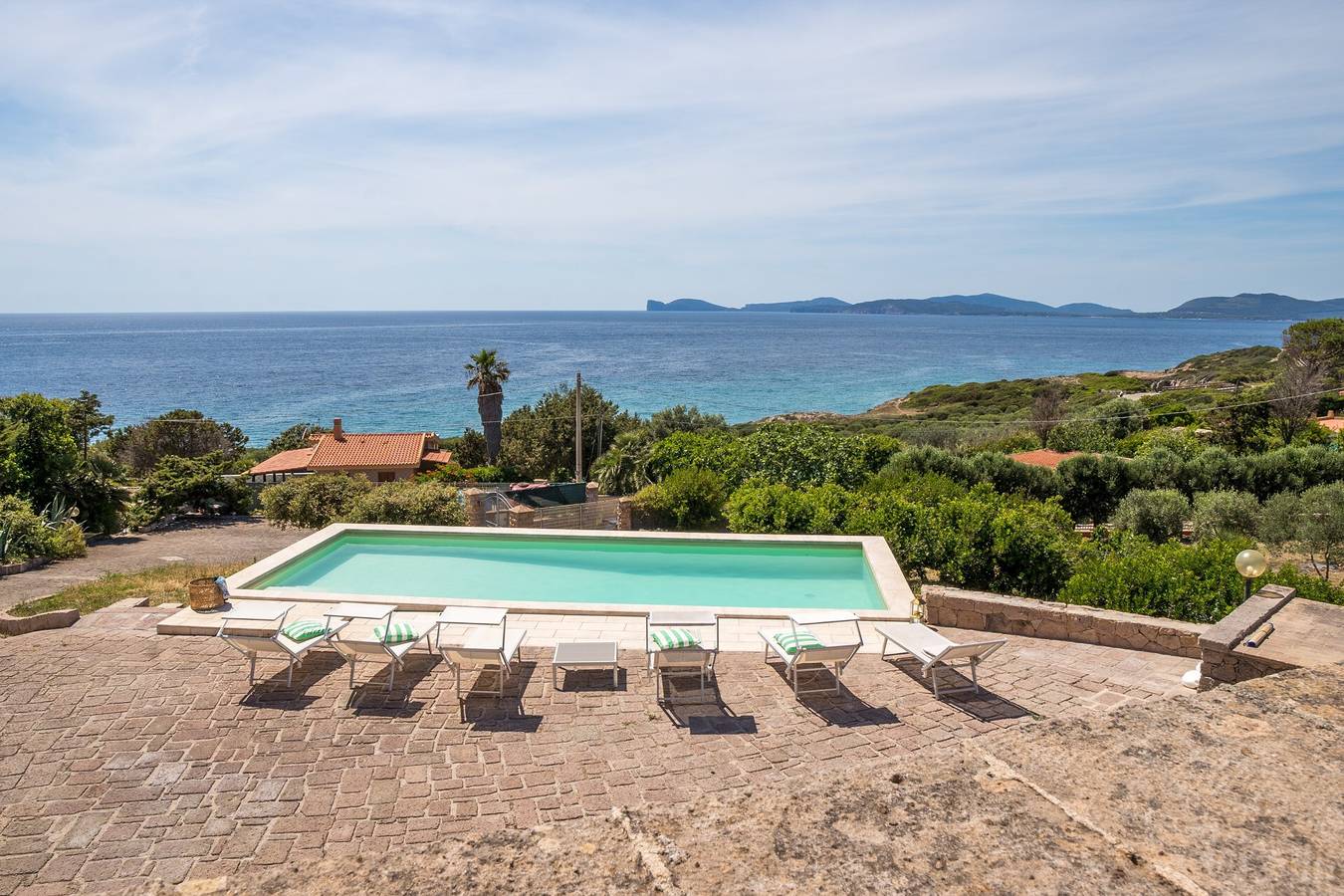 Villa 'Coral Bay' mit Meerblick, Wlan und Klimaanlage in Sassari Provinz