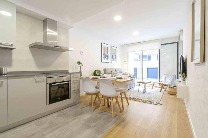 Appartement de vacances pour 2 personnes, avec terrasse à San Sebastian