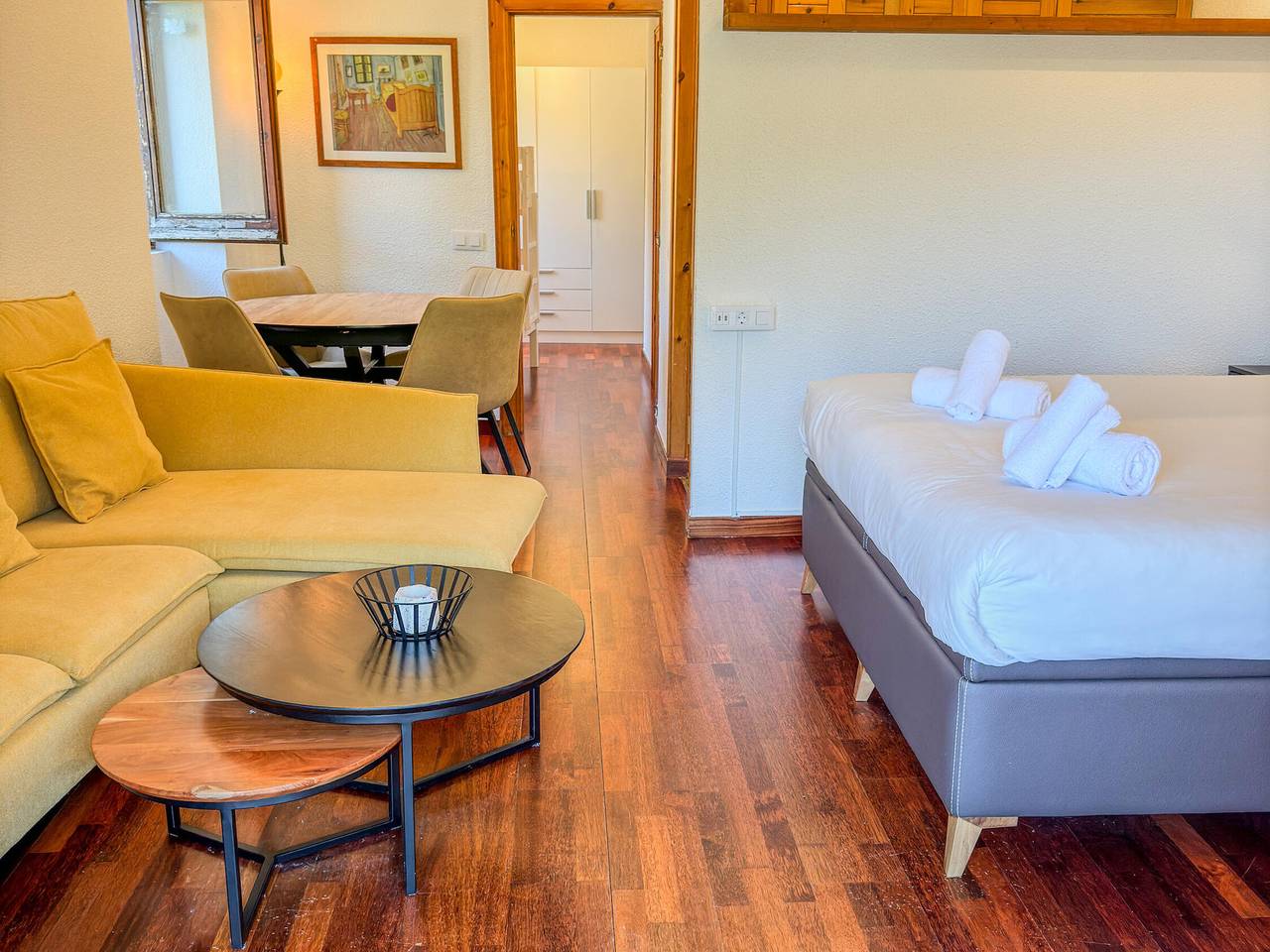 Ganzes Studio, Panorama Studio in El Tarter mit Parkplatz - 4 Pers in El Tarter, Grandvalira