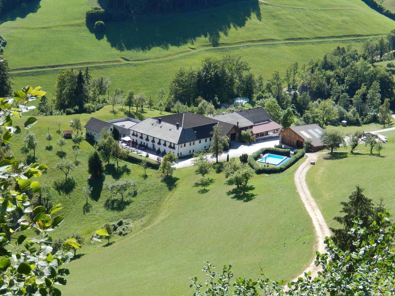 Gasthaus Pranzl-Kleinschönleiten - Dreibettzimmer, Dusche, Wc, Süd in Laussa, Steyr-Land