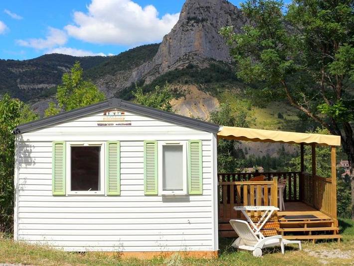 Camping Les Princes D'Orange - Ciela Village - Mobilheim 4 personen - Ciela Confort Compact - 2 Schlafzimmer in Orpierre, Gap und Umgebung