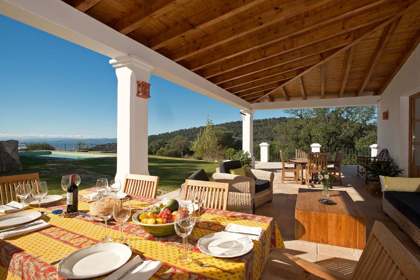 Chalet para 12 personas con terraza in Gaucín, Parque natural de Los Alcornocales
