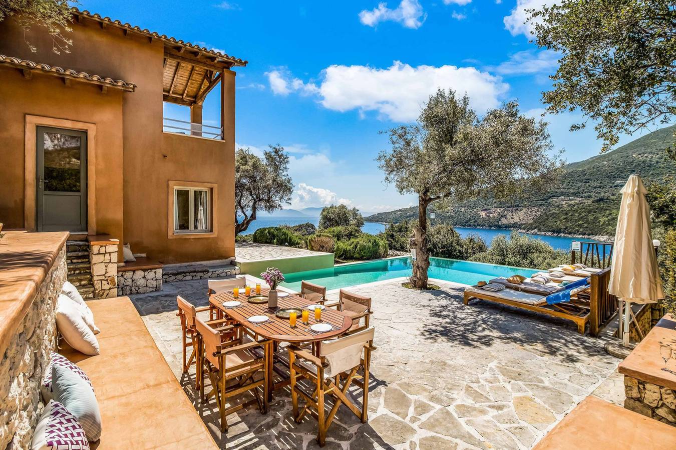 Villa Pisti in Syvota (Lefkada), Griechenland