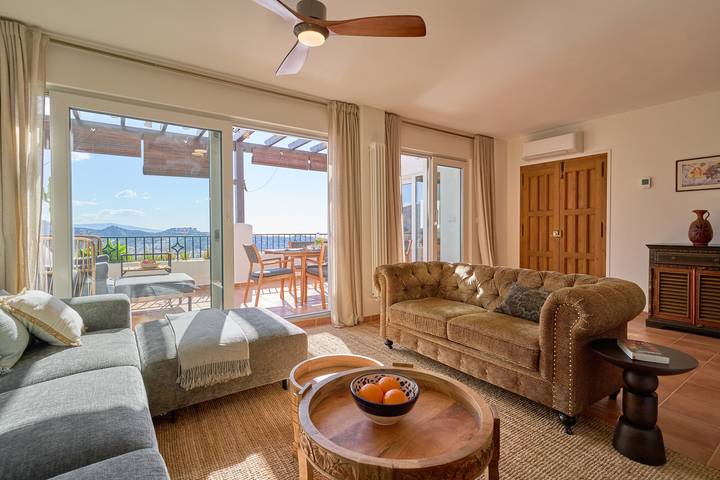 Ferienhaus 'Casa Musse' mit privater Terrasse und WLAN in Cerro Gordo, Almuñecar