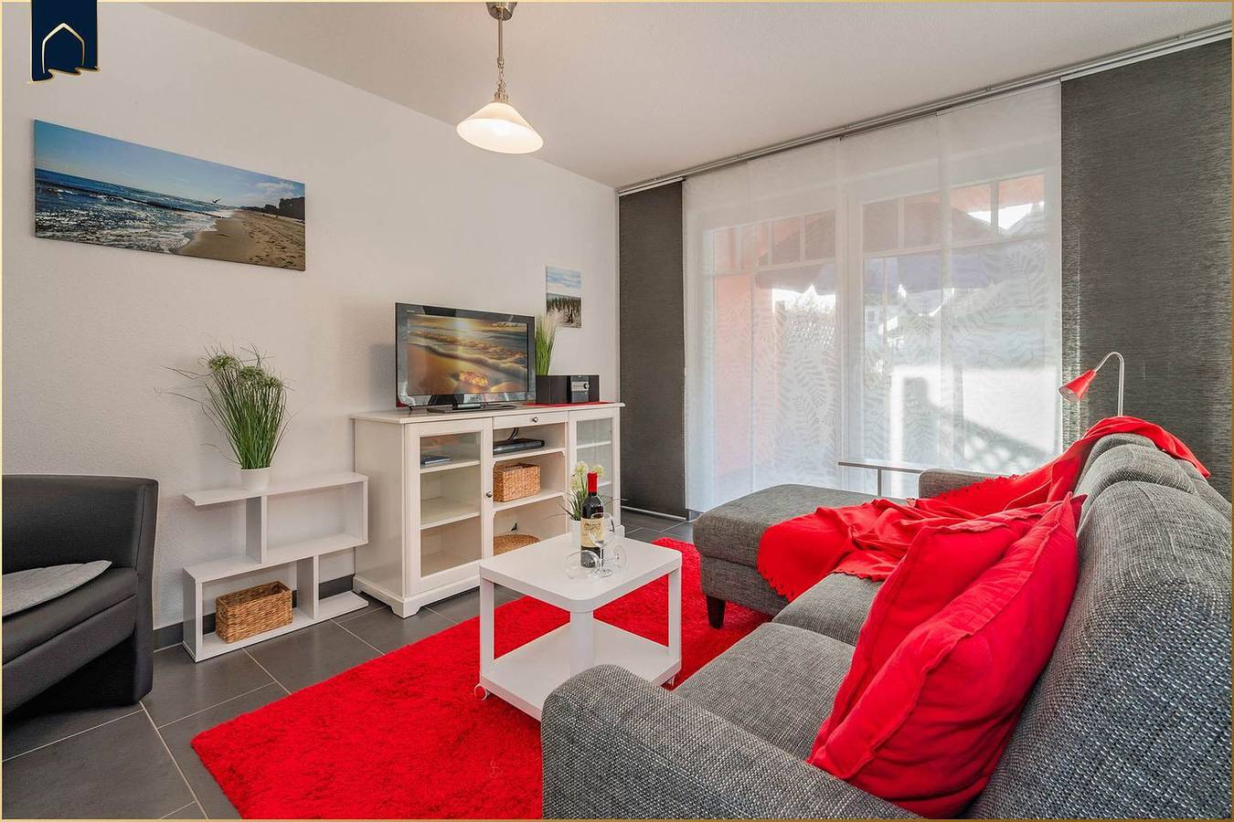 Appartement entier, Gemütliche Ferienwohnung mit Terrasse – nur 950 m zum Strand in Koserow, Bernsteinbäder