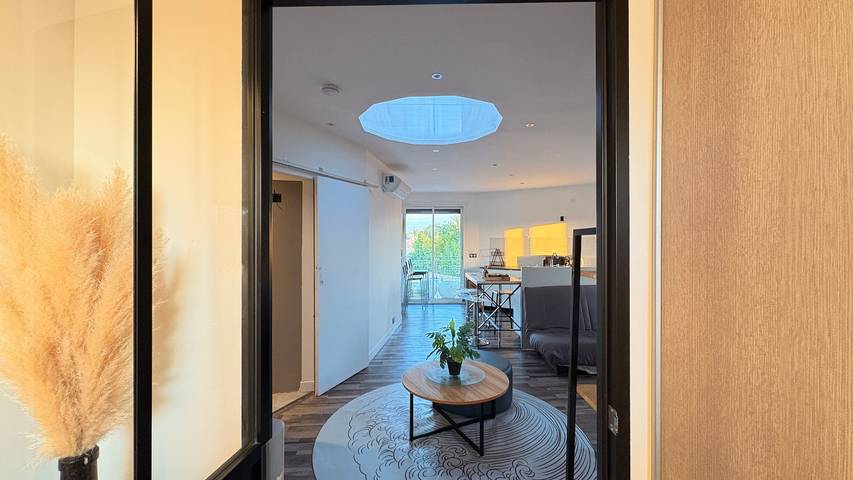 Casa vacacional «La Bulle Zen» con aire acondicionado in Ambarès-et-Lagrave, Región de Burdeos