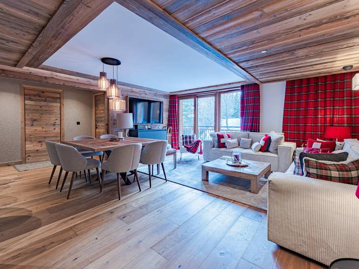 Gîte pour 8 personnes, avec balcon dans Courchevel 1550 - 4