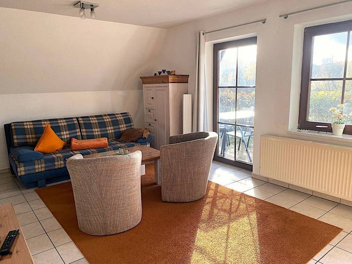 Ferienhaus für 4 Personen, mit Balkon und Terrasse sowie Seeblick in Marlow - 3