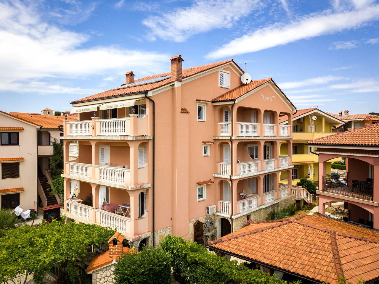 Ganze Wohnung, Kastell in Lopar, Rab