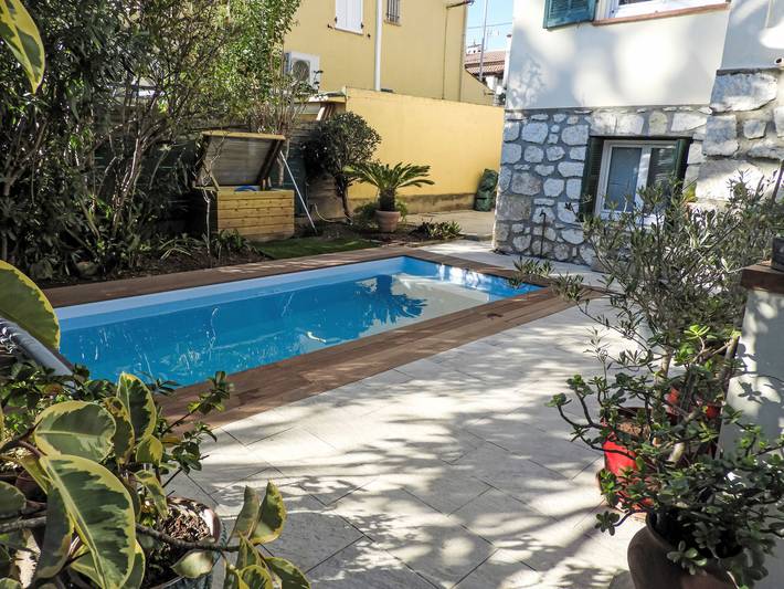 Apartamento de vacaciones para 4 personas, con jardín y piscina - 1