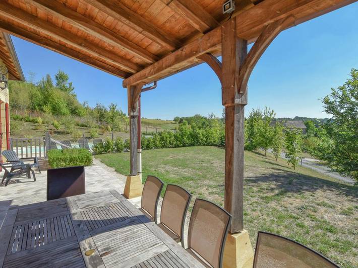 Location de vacances pour 12 personnes, avec piscine et jardin à Saint-Médard-d'Excideuil - 4