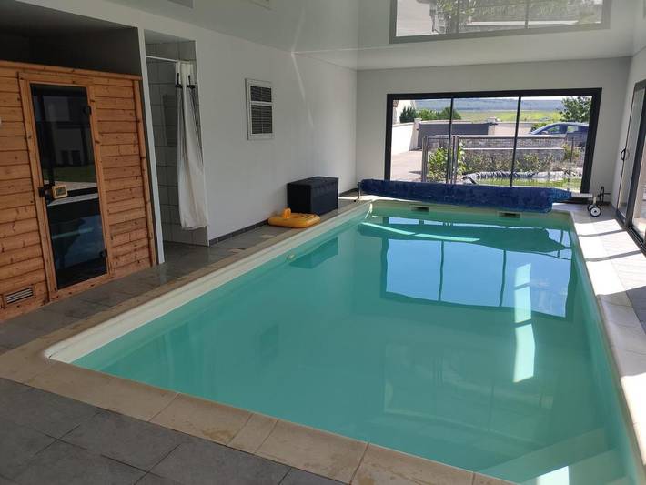 Appartement de vacances pour 4 personnes, avec vue et piscine ainsi que jardin et sauna dans l' Eure - 2