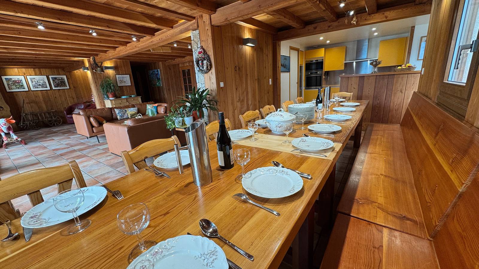 Chalet « Le Tanguy » con terraza privada, balcones y Wi-Fi in Villard-Reculas, Parque Nacional de los Ecrins