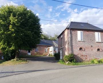 Gîte pour 6 personnes, avec terrasse dans Guivry