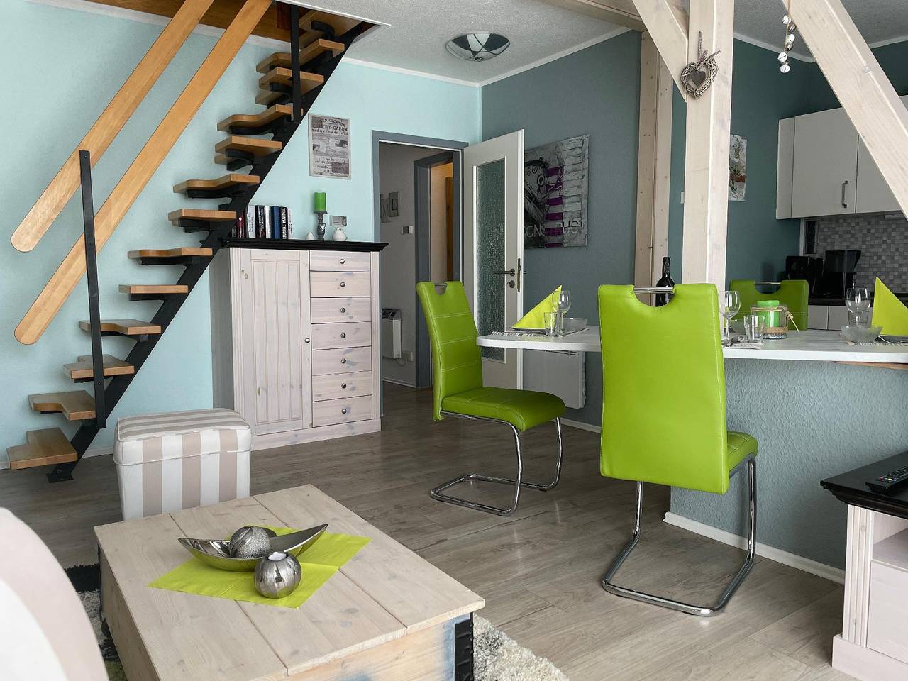 Modernes Ferienhaus mit Terrasse und Garten in Walkenried, Harzvorland