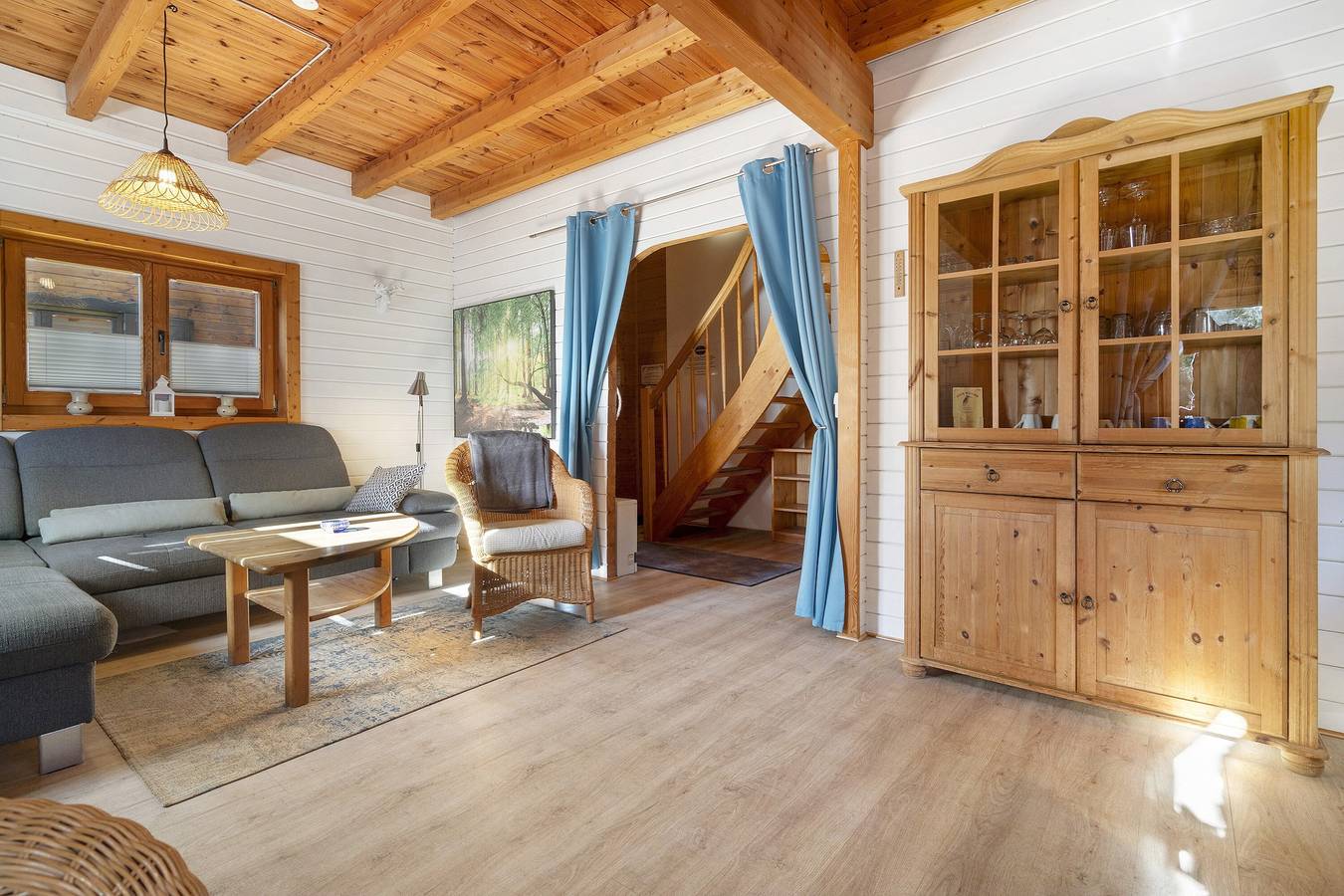 Maison de vacances 'Wildgans' avec terrasse commune, jardin partagé et Wi-Fi in Lychen, Uckermark