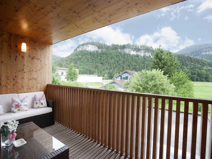 Ferienwohnung für 4 Personen, mit Garten und Ausblick in Bezau - 4