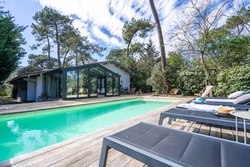 Villa pour 10 personnes, avec terrasse et jardin sur la Dune du Pilat