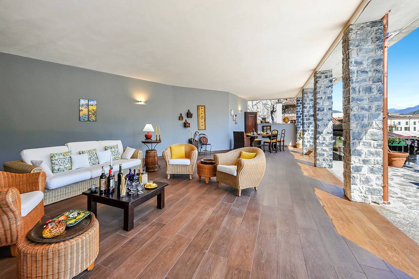 La Torre Di Porlezza in Gemeinde Porlezza, Luganersee (Italien)