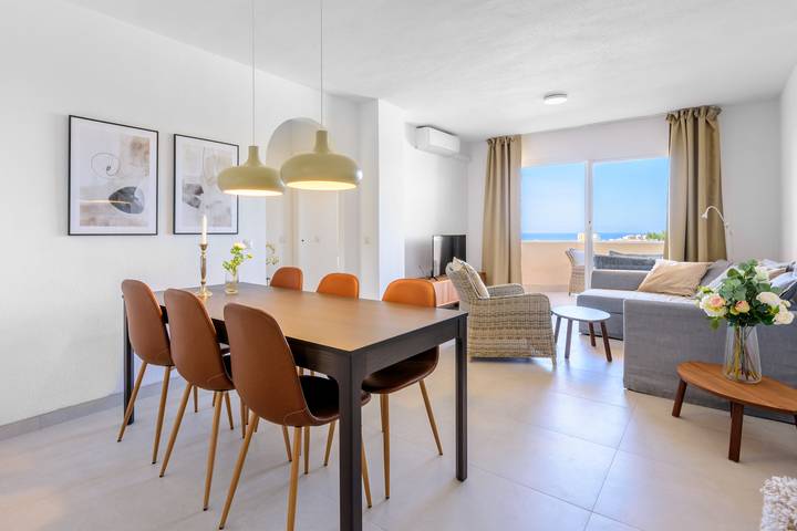 Apartamento de vacaciones para 4 personas, con vistas al mar y balcón - 1