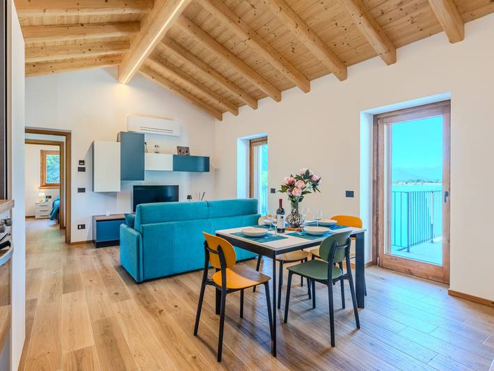 Gîte pour 4 personnes, avec vue sur le lac ainsi que balcon et jardin dans Valtellina - 3