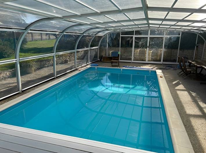 Chambre d’hôte pour 2 personnes, avec Jacuzzi ainsi que Jardin et Piscine