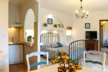 Gîte pour 4 personnes, avec terrasse dans La Bergerie