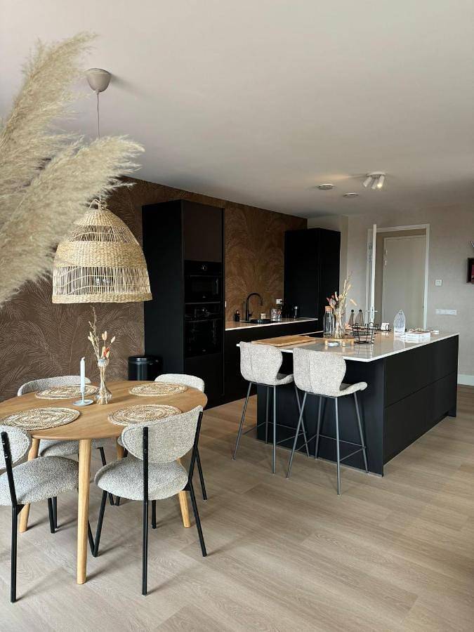 Ferienwohnung für 4 Personen, mit Balkon und Terrasse sowie Ausblick