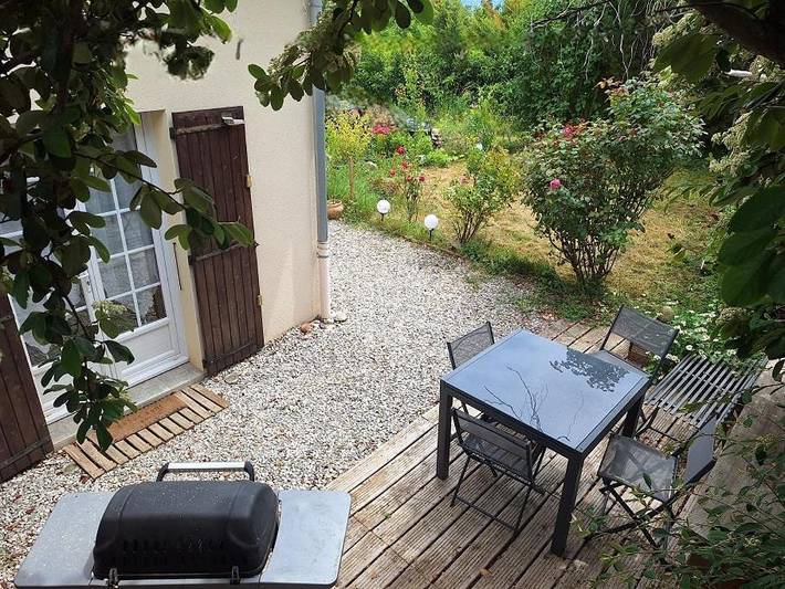 Appartement de vacances pour 5 personnes, avec vue et jardin