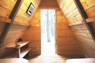 Log Cabin for 2 People in Biscarrosse, Landes, Photo 2