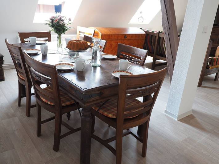Ferienwohnung für 12 Personen, mit Garten