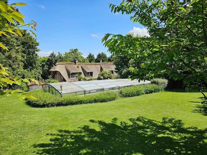 Location de vacances pour 8 personnes, avec jardin et jacuzzi ainsi que piscine et terrasse, animaux acceptés à Conteville - 3